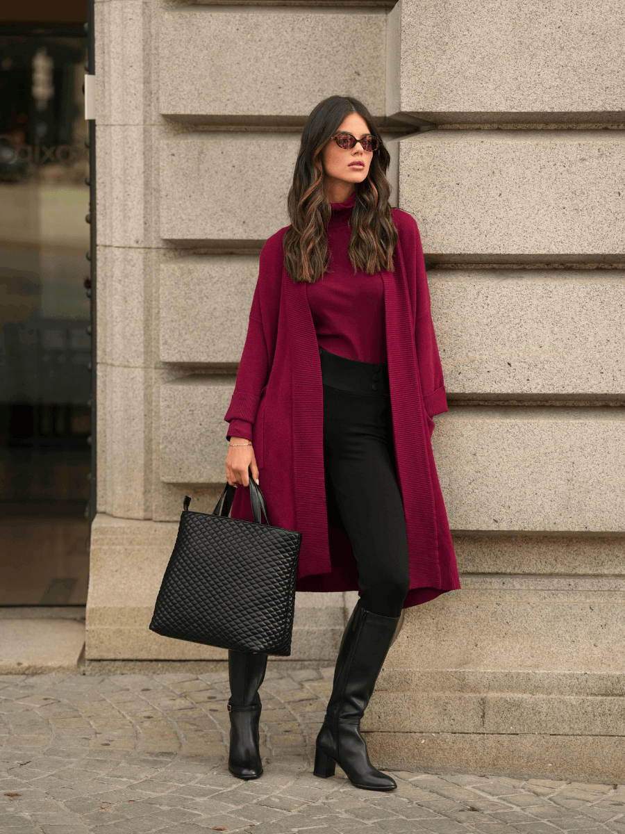 Casaco malha midi - Spaccio.pt