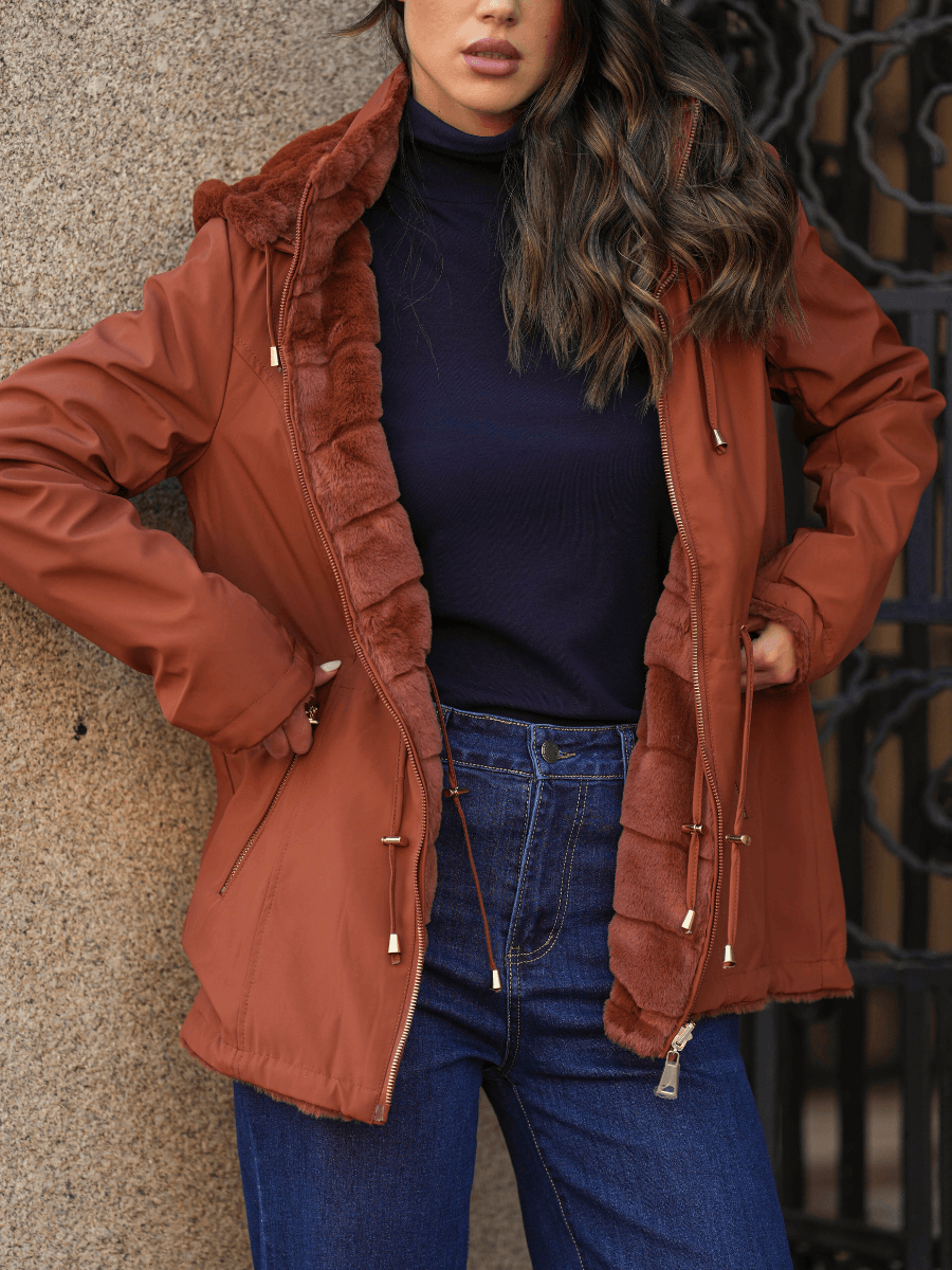 Casaco reversivel capuz - Spaccio.pt