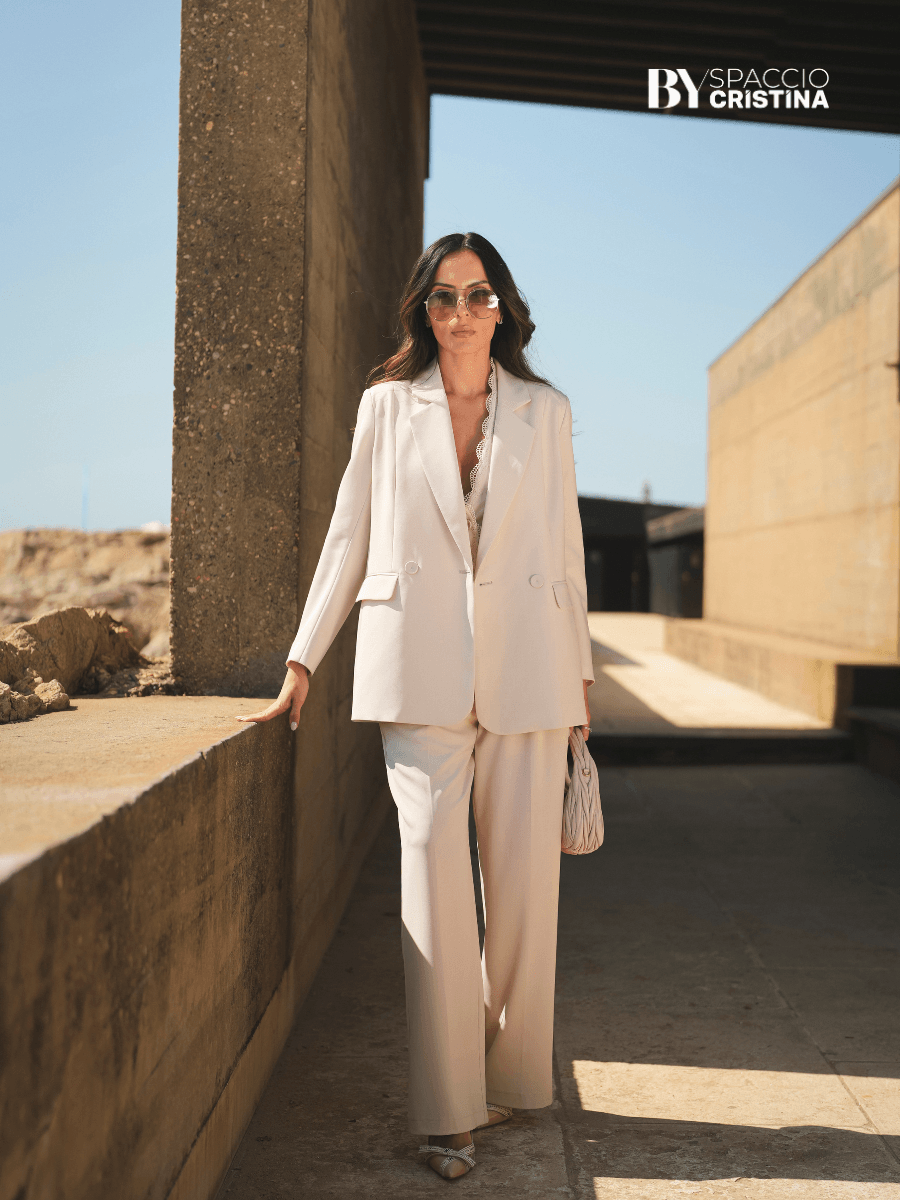 Conjunto Fato: Blazer + calças | Spaccio by Cristina - Spaccio.pt