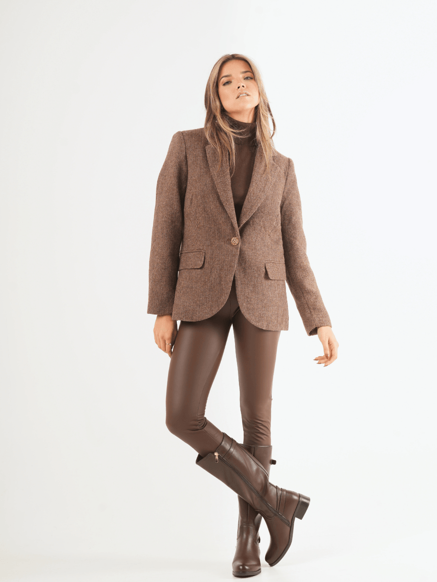 Leggings efeito pele cardadas - Spaccio.pt