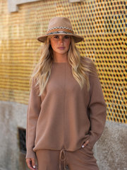 Conjunto malha camisola + calças