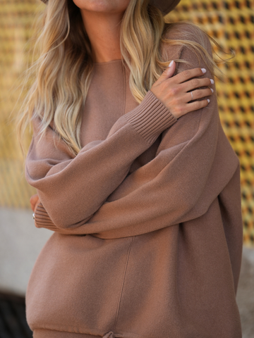 Conjunto malha camisola + calças