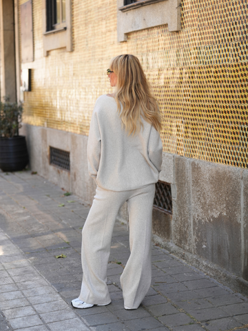 Conjunto malha camisola + calças