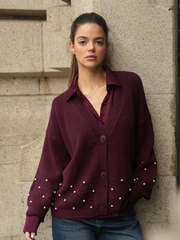 Cardigan Pérola Romântica