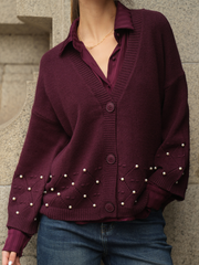 Cardigan Pérola Romântica