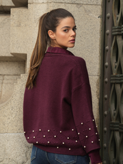 Cardigan Pérola Romântica