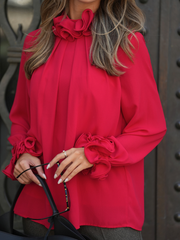 Blusa com folhos | Spaccio by Cristina