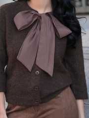 Camisola malha laço