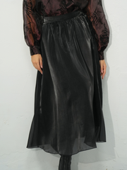 Saia midi Fluida glow