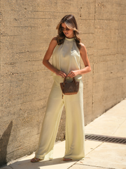Conjunto Freesia Plissado
