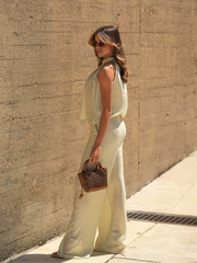 Conjunto Freesia Plissado