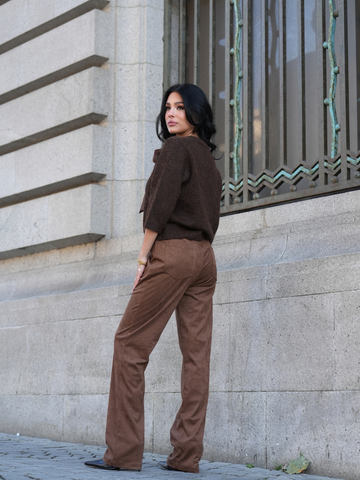 Camisola malha laço