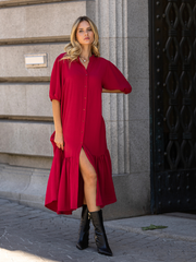 Vestido estilo camisa