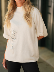 Camisola malha com pormenor | Spaccio by Cristina
