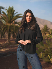 Blusa com folhos | Spaccio by Cristina