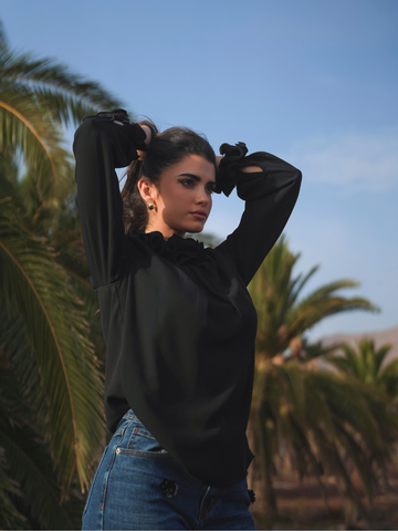 Blusa com folhos | Spaccio by Cristina