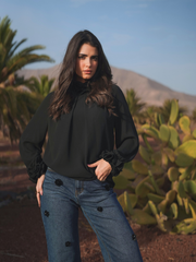 Blusa com folhos | Spaccio by Cristina
