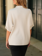 Camisola malha com pormenor | Spaccio by Cristina