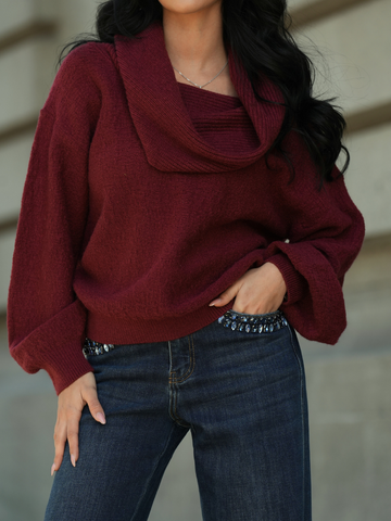 CAMISOLA COM GOLA DRAPEADA