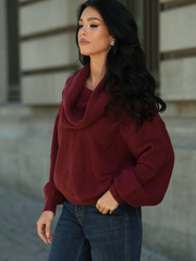 CAMISOLA COM GOLA DRAPEADA