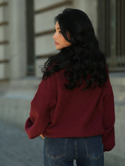 CAMISOLA COM GOLA DRAPEADA