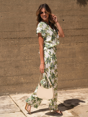 Blusa Palm Print