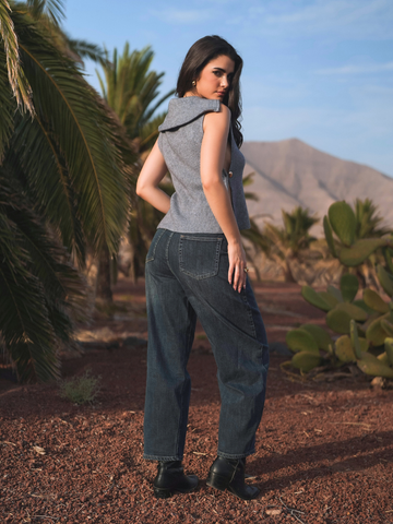 Jeans balloon Cintura Subida | Spaccio by Cristina