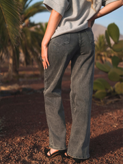 Jeans com Strass Aplicados