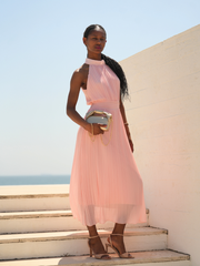 Vestido plissado