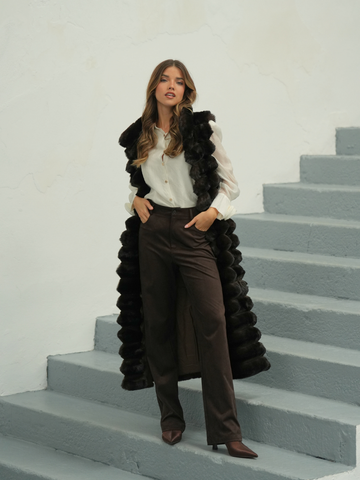 Calças cintura subida | SPACCIO by Cristina