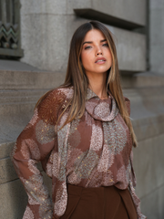 Blusa estampada