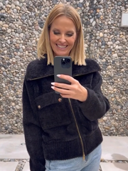 Casaco Felpudo com Bolsos | Spaccio by Cristina