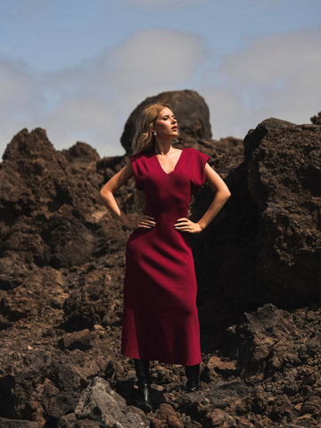 Vestido Malha Estruturada