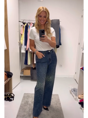 Jeans pedras preciosas | Spaccio by Cristina