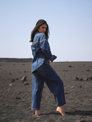 Camisa Oversized Ganga Tachas | Spaccio by Cristina