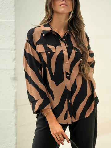 Blusa estampada