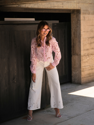 Blusa renda floral | Spaccio by Cristina