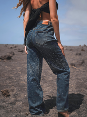Jeans pedras preciosas | Spaccio by Cristina