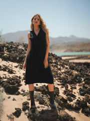 Vestido malha com pompom | Spaccio by Cristina
