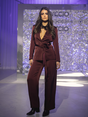 Conjunto 2 peças: blazer+ calças franjas | Spaccio by Cristina