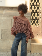 Blusa Pétalas Organza | Spaccio by Cristina