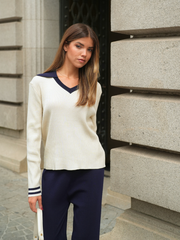 Conjunto Knit 2 peças: polo + calças
