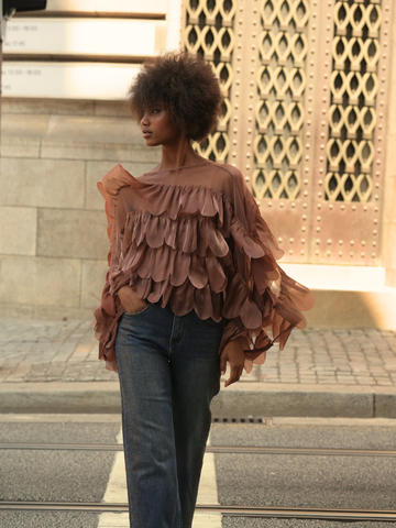 Blusa Pétalas Organza | Spaccio by Cristina