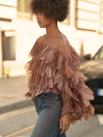 Blusa Pétalas Organza | Spaccio by Cristina