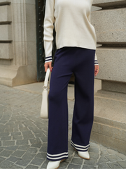 Conjunto Knit 2 peças: polo + calças