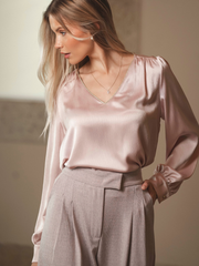 Blusa com pormenor fio glow