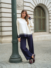 Conjunto Malha 2 peças: camisola + calças