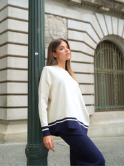 Conjunto Malha 2 peças: camisola + calças