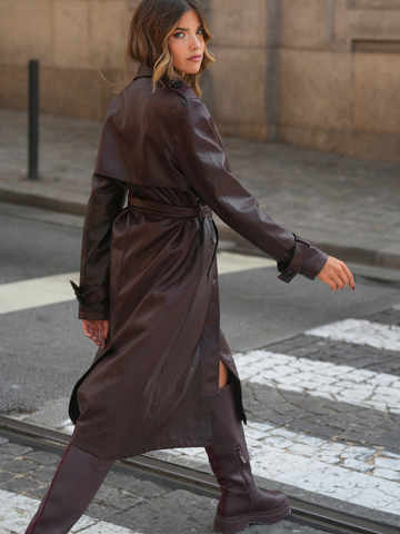 Trench Coat Efeito Pele | Spaccio by Cristina