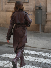 Trench Coat Efeito Pele | Spaccio by Cristina